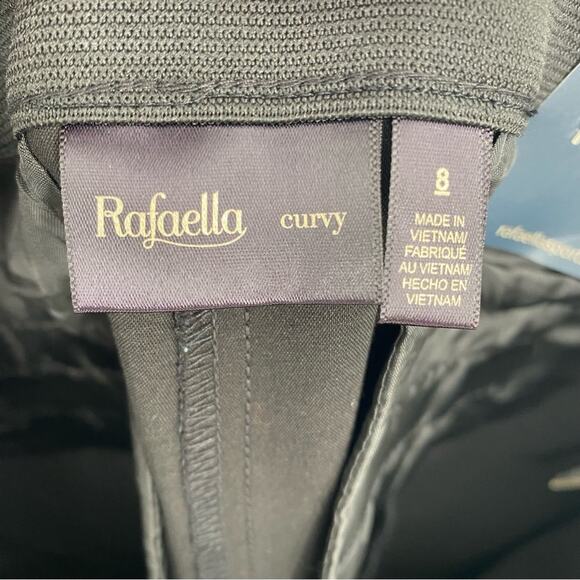 Rafaella Women’s Pant Comfort Waist Curvy Fit Office Business Casual Staple 8 - Picture 7 of 9